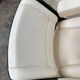Set of two Baumann sled lounge chairs.