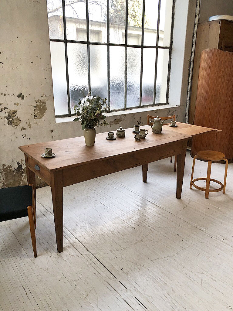 Cherry farm table - lengthening 2m30