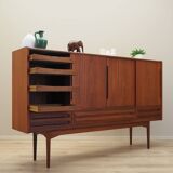 Teak highboard, Danish design, 1960s, production: Denmark