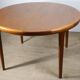 Table extensible scandinave VV Mobler Spottrup en teck, 1960