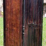 Dressmaker's cabinet with beveled triptych mirrors. (Mirror cabinet)