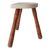 Tabouret tripode vintage années 60/70