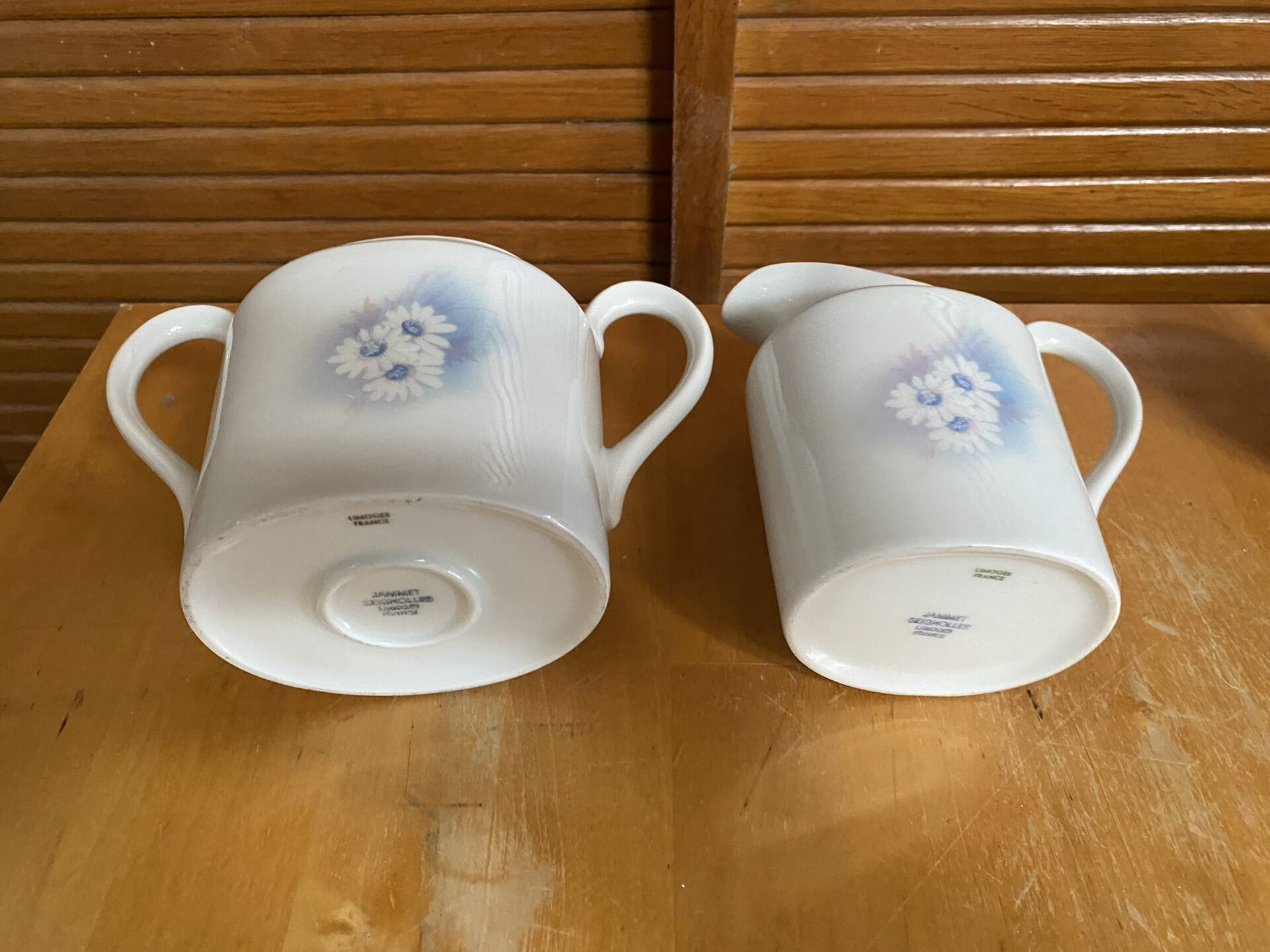 Service tea café antique porcelain limoges jammet seignolles model mo