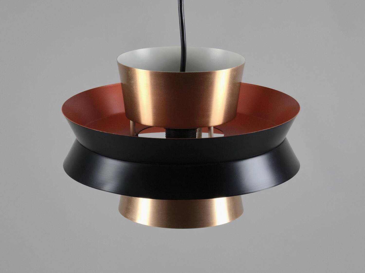 Vintage 1970s Granhaga Trava Pendant Lamp By Carl Thore.