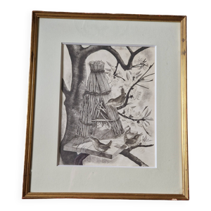 Gravure / burin original