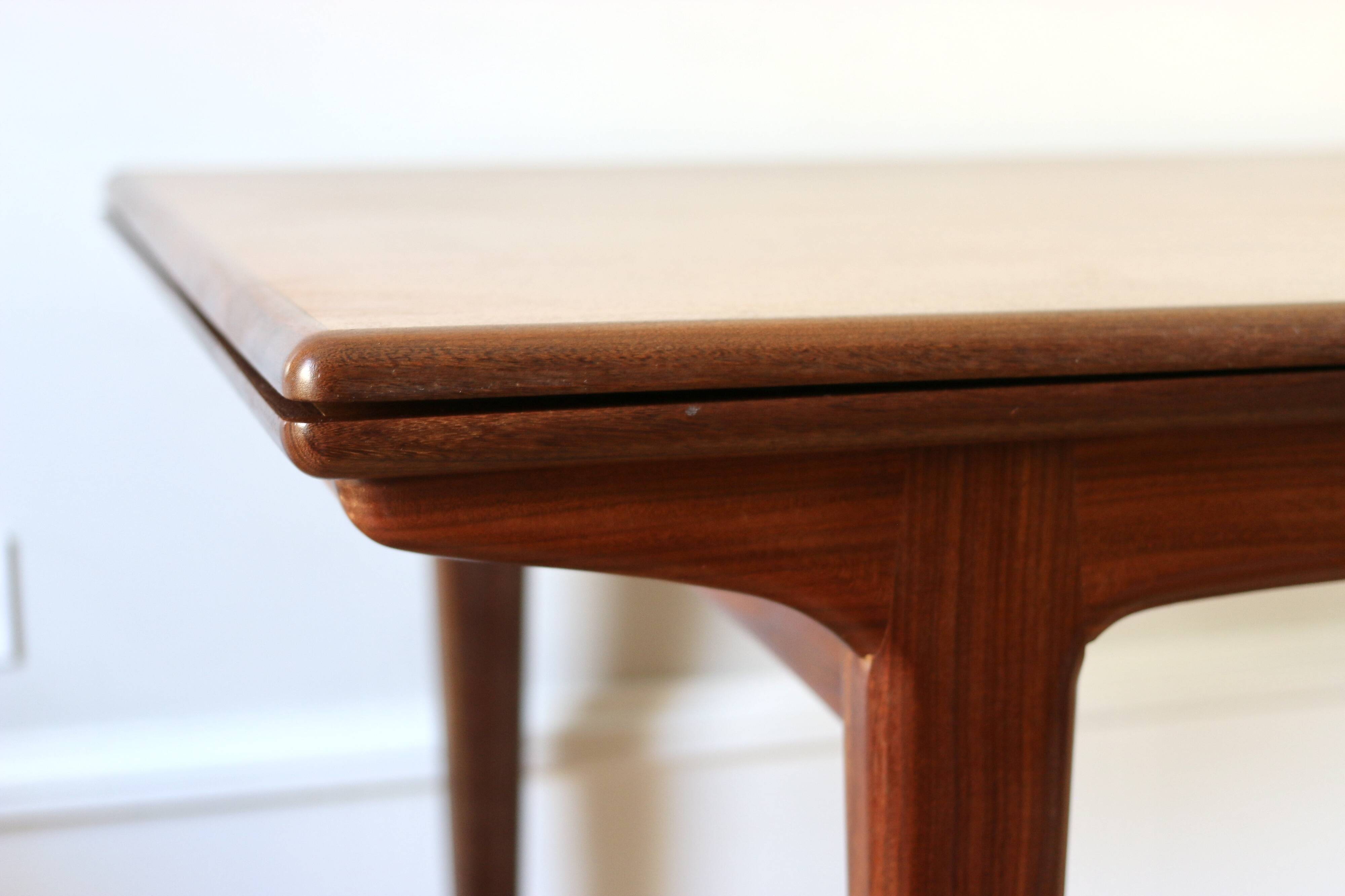 Vintage Scandinavian teak dining table, 1960s
