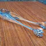 Sugar tongs or ice tongs in solid silver