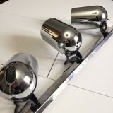 Chrome ramp with 3 adjustable spotlights, 1970