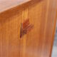 Scandinavian style vintage secretary in teak