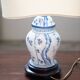 Porcelain table lamp, 1980s