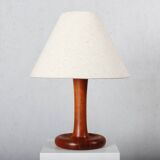 Dänische Tischlampe Tischleuchte Teak Dyrlund danish 60s 70s