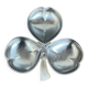 Stainless steel 18/10 clover plate