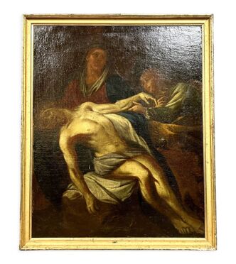 Tableau religieux, École Française du XVIIe siècle