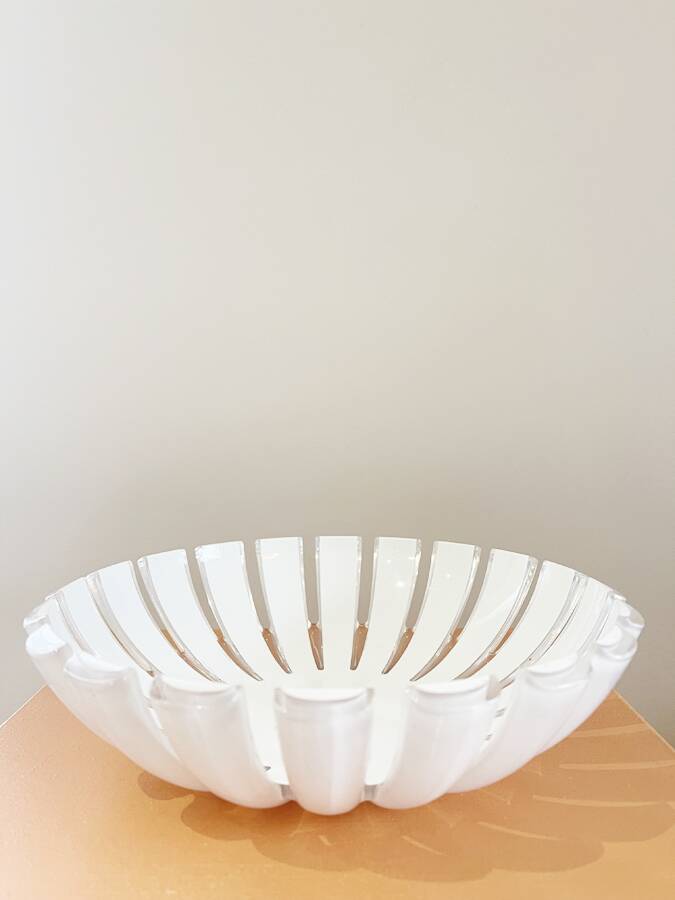 Vintage Guzzini fruit bowl – Made in Italy