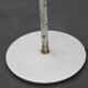 Rare Angelo Lelii adjustable Italian marble and brass floor lamp, 1952