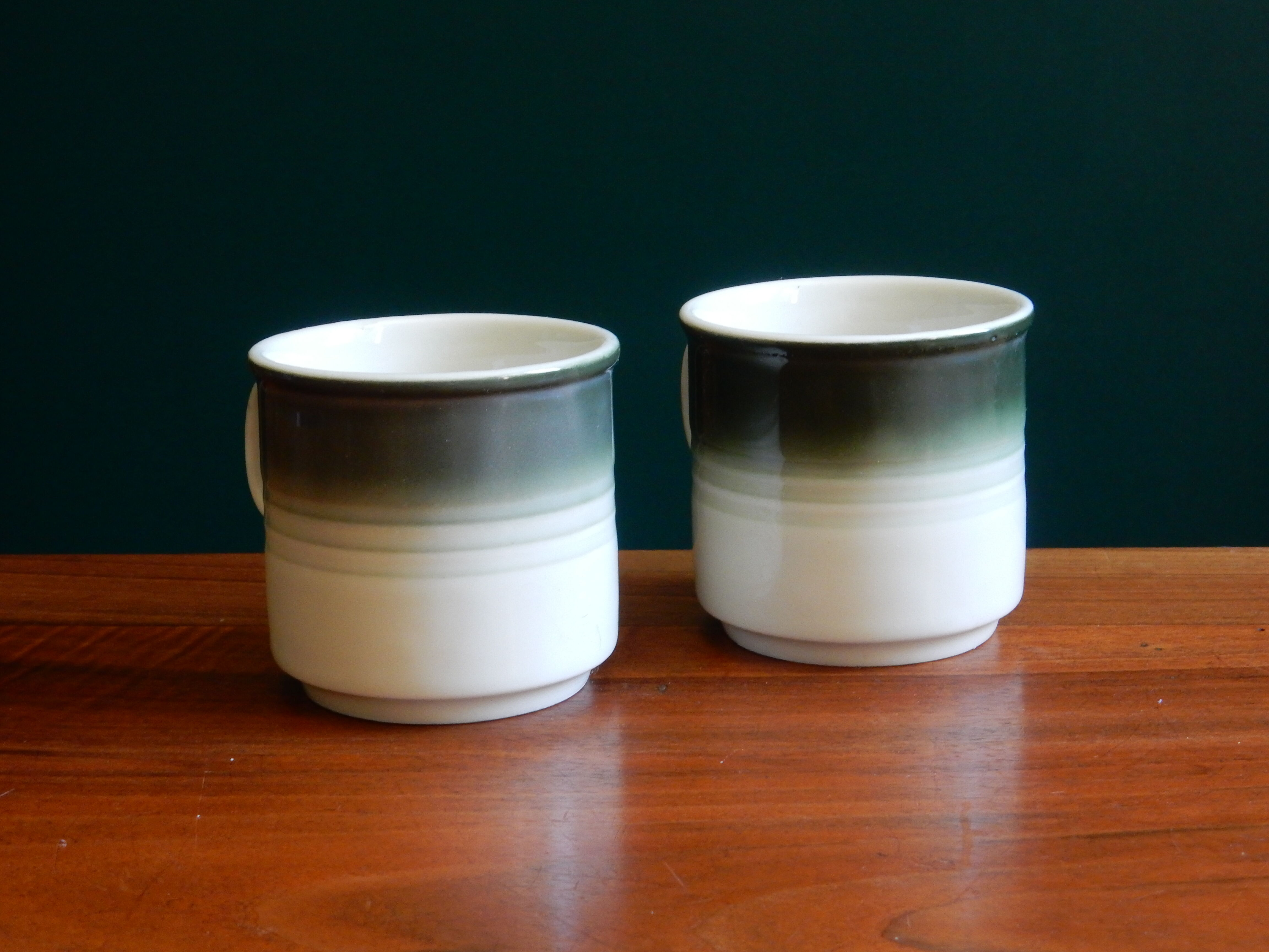 2 coffee cups SPM Walküre Porzellan Bayreuth