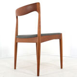 Ensemble de 6 chaises Arne Vodder pour Vamo Møbelfabrik - design danois en teck