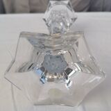 Large “bohemic crystal” candle holder