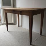 Wooden kitchen table