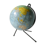 Globe, World Map Girard and Barrere 60s