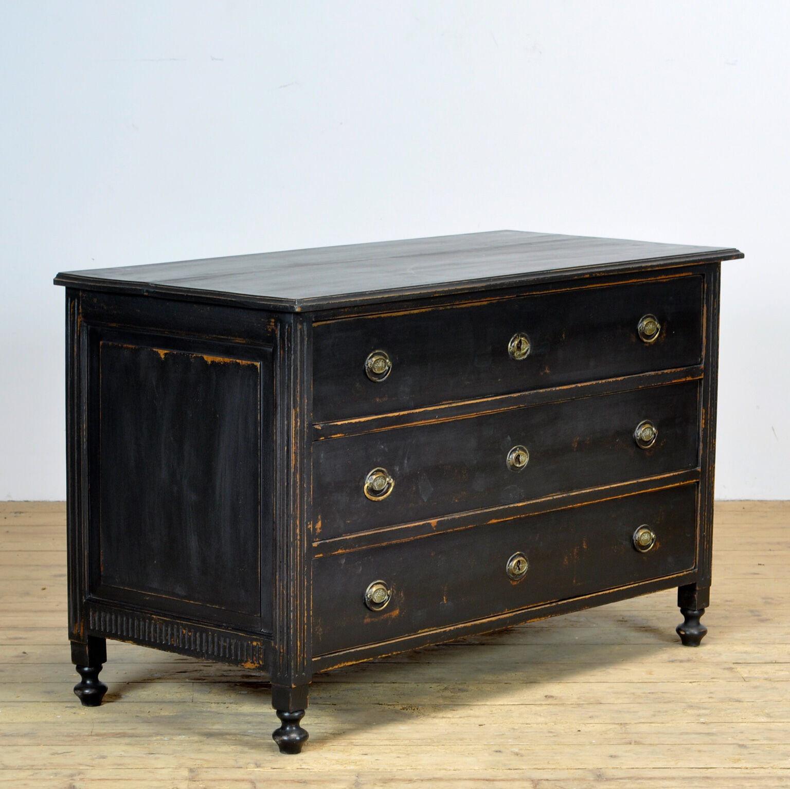Commode en pin et chêne, vers 1920