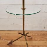 Tripod floor lamp vintage to arrows, 1950