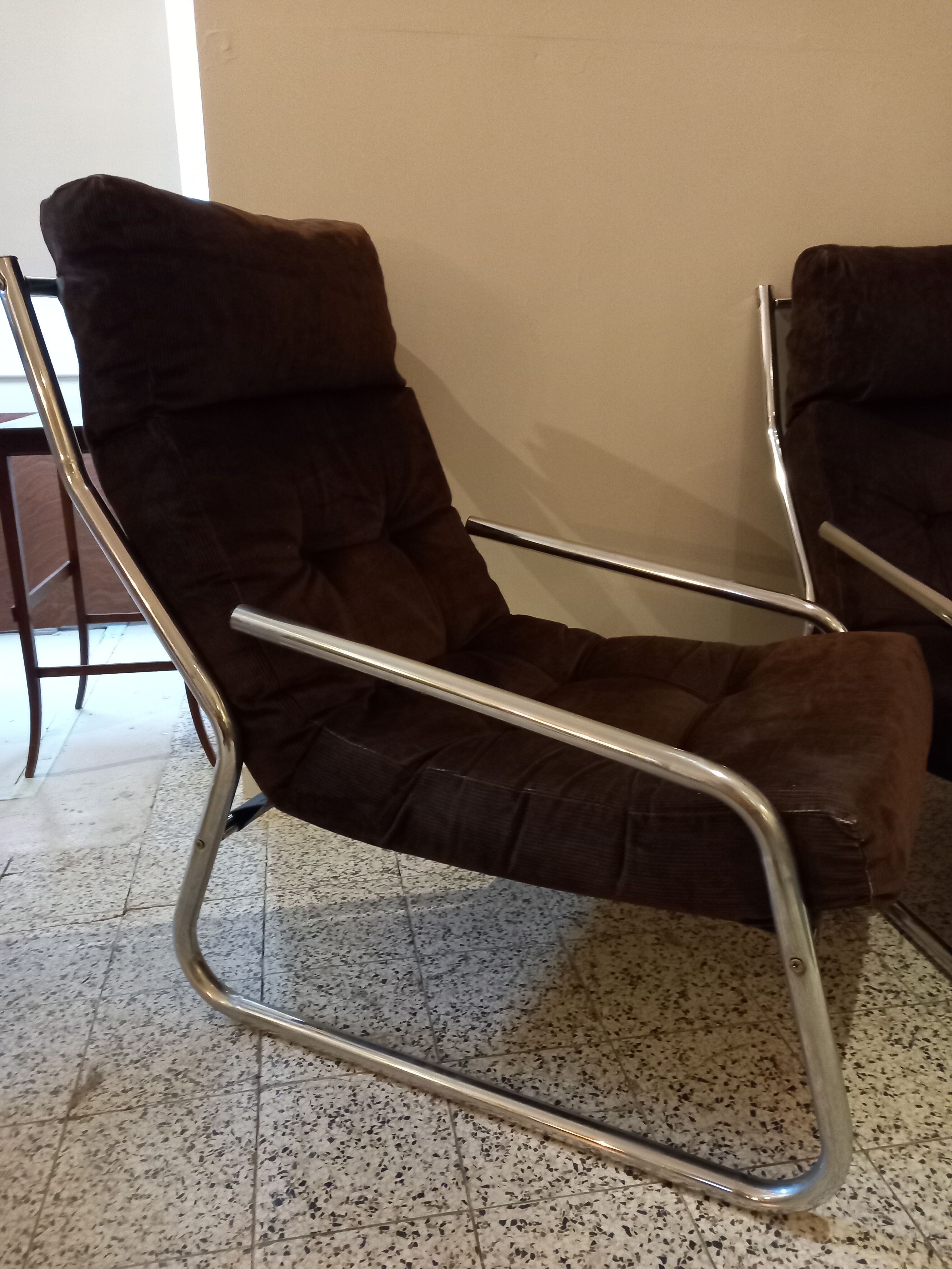 Gillis Lundgren armchairs for Ikea 1974