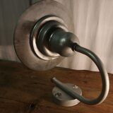 Galvanized aluminum farm wall light
