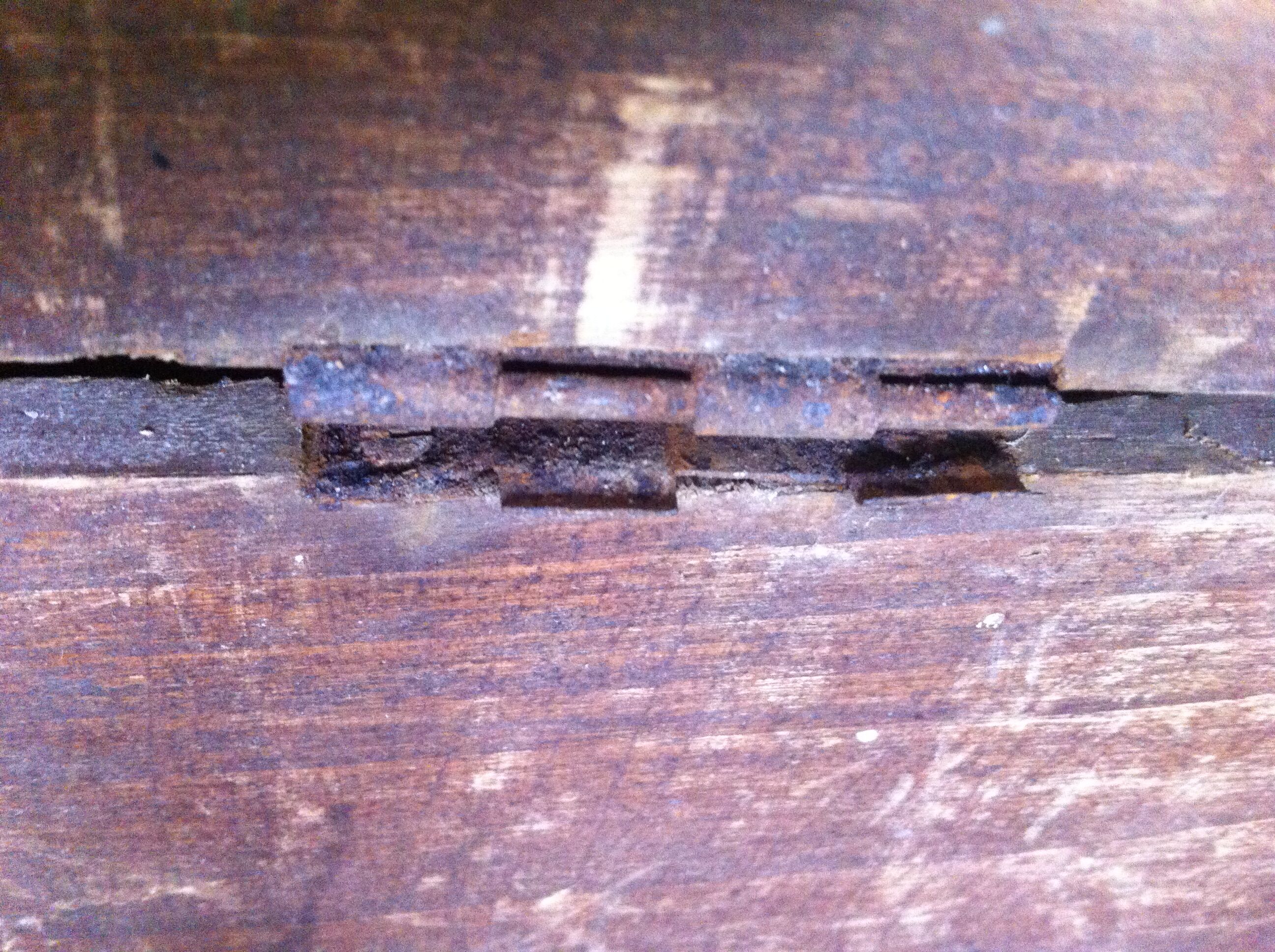 Suitcase in vintage box