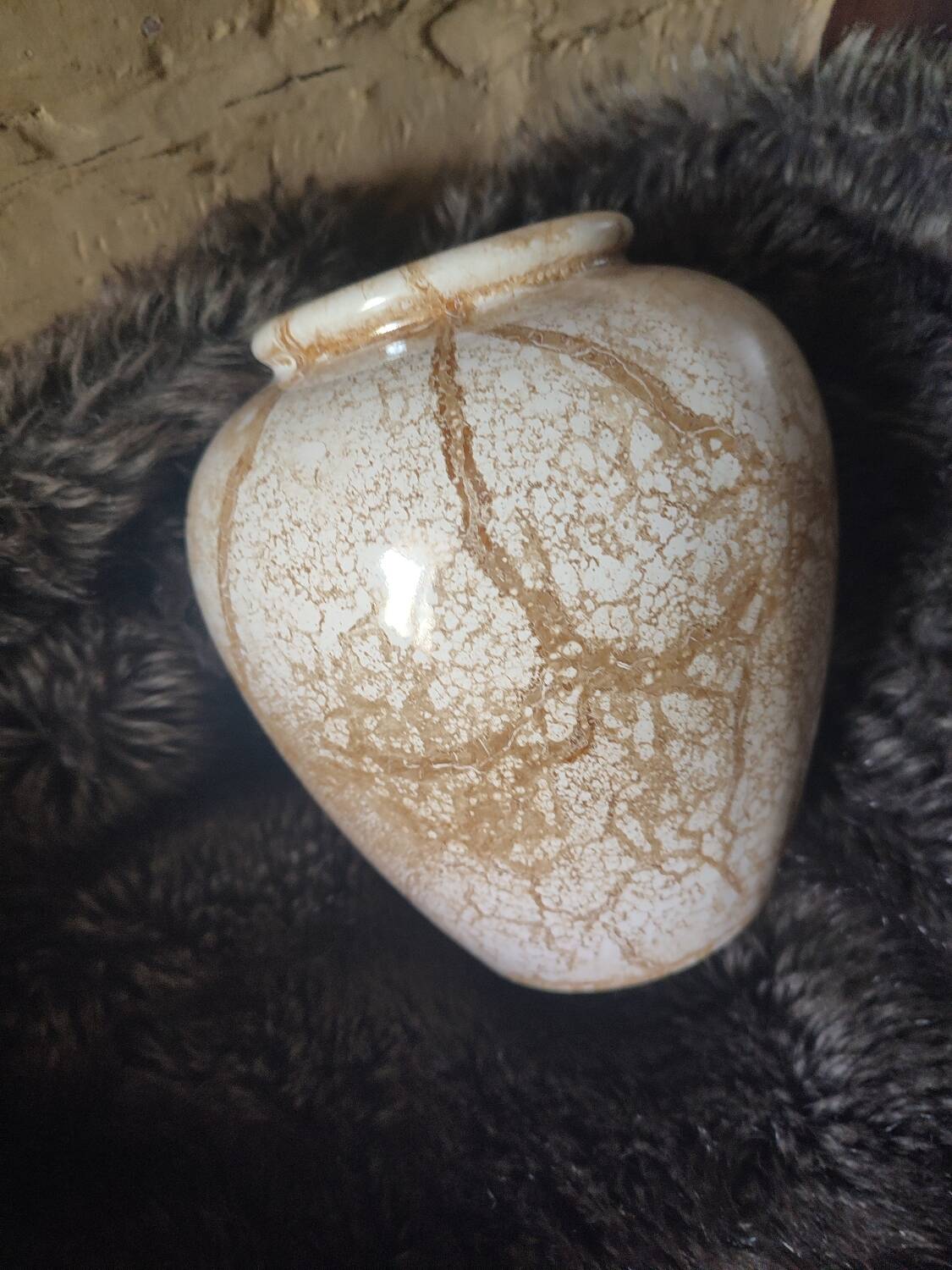 West Germany Scheurich ball vase, model 504, 20 cm