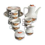 Seventies porcelain tea or coffee set