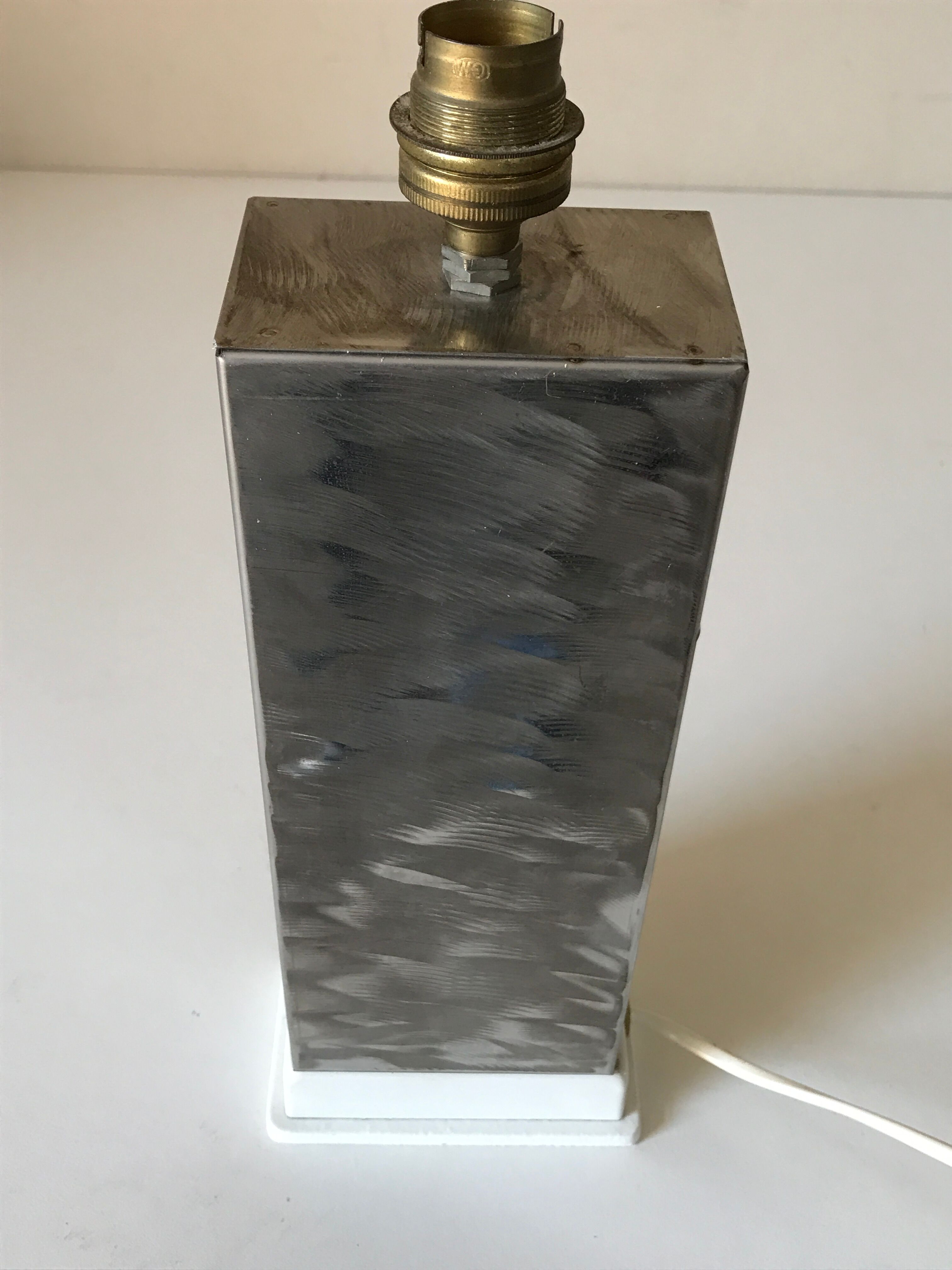 Foot lamp stainless steel design 70 years