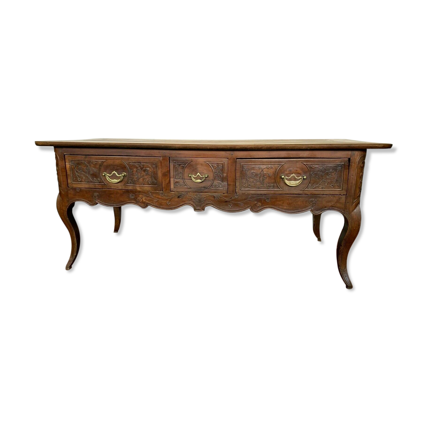 Louis XV-style flat-top desk