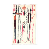 Berber carpet azilal 260x150 cm hand knot in morocco