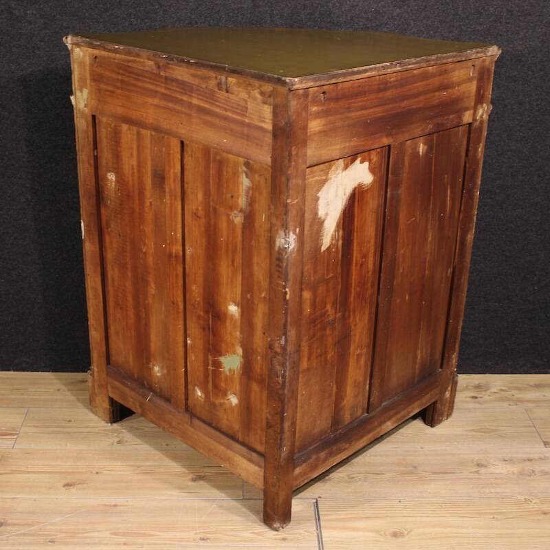 Venetian painted corner cupboard from 20th century