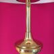 Pair of Art Deco brass lamps, Germany 1960