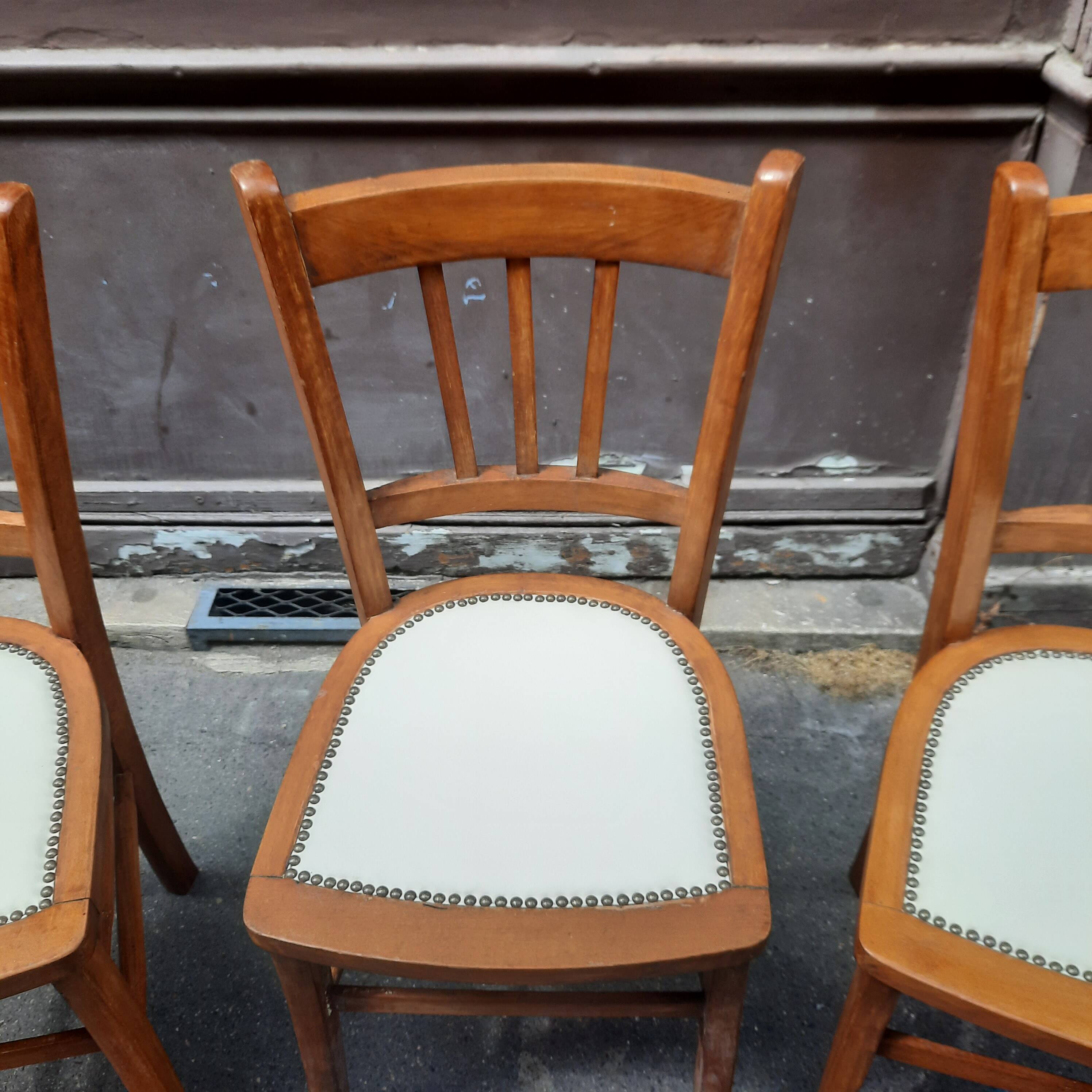 Set of 6 bistro chairs