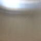 Table low vintage 1970s stainless and glass Jean-François Monnet