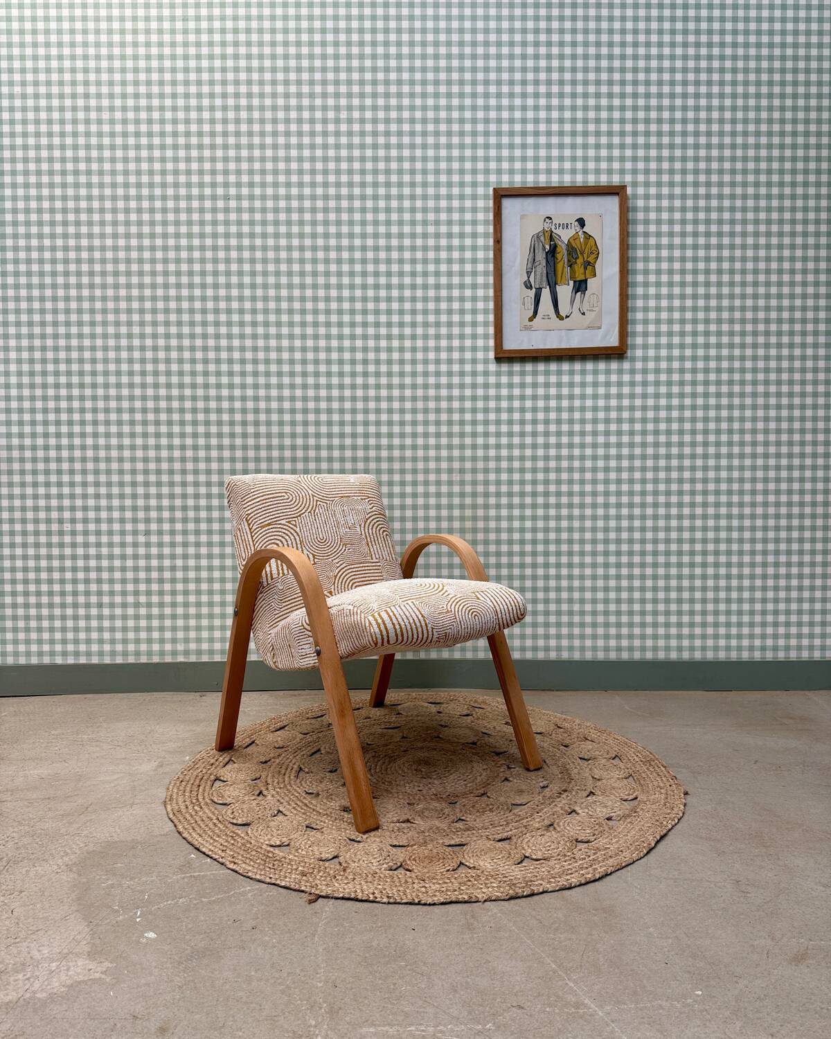 70s armchair