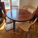 Round table by VV Møbler Spottrup extendable in rosewood