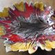 Leaf-shaped fruit bowl by valauris.