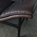 Scandinavian modern leather sofa