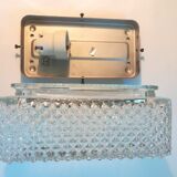 Cast glass ceiling lamp