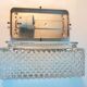 Cast glass ceiling lamp