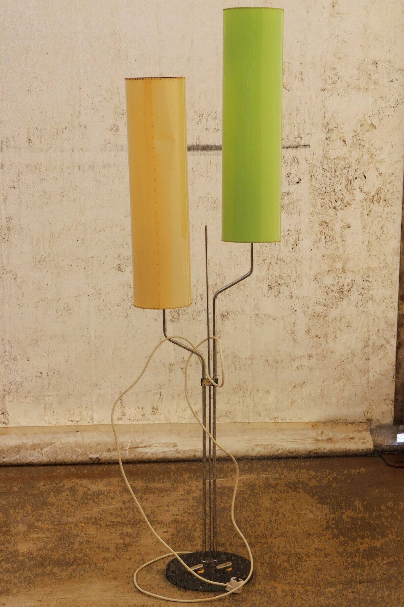Mid century floor lamp Lidokov, Brussels period, 1960s, Czechoslovakia
