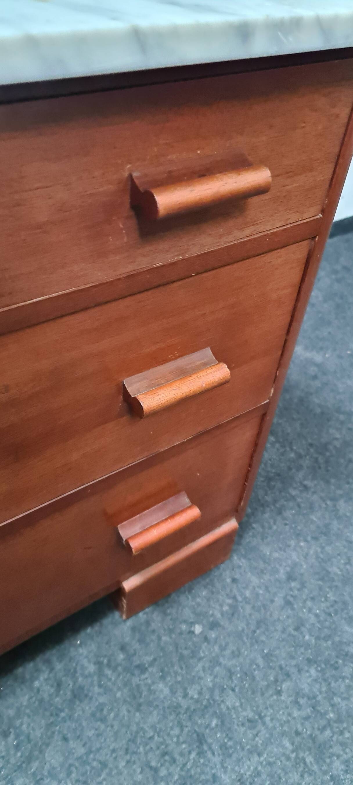 Vintage sink cabinet