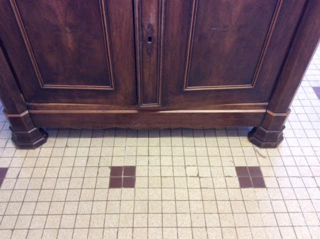 Antique wooden sideboard