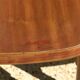 Série de 6 chaises bistrot foncées 1940