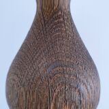 XL turned solid wood lamp base H.45.5 cm