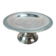 Vintage silver-plated compote with engraved frieze.